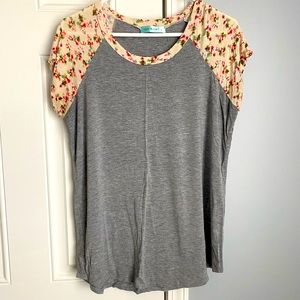 Chris & Carol baseball style tee